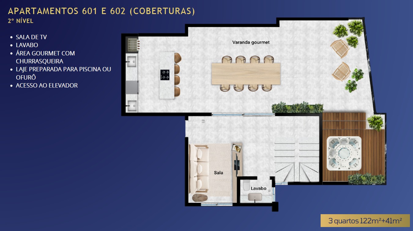 APARTAMENTO 3 QUARTOS, 2 VAGAS, ELE VADOR COM PAGAMENTO FACILITADO - LANÇAMENTO — miniatura 7